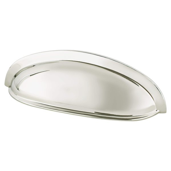 Designers Group Ten 3 inch CC Polished Nickel American Classics Cup Pull, Berenson, Mfr#: 4146-1014-P